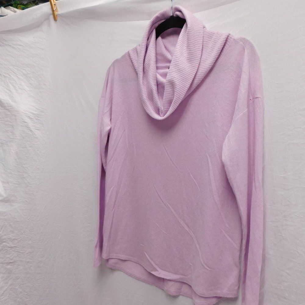 Rachel Zoe M Light Purple Super Soft Cowl Neck Sweater EUC - Picture 2 of 5